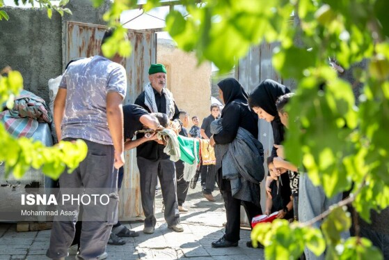 آیین سنتی علمگردانی در روستای تاریخی هزاوه