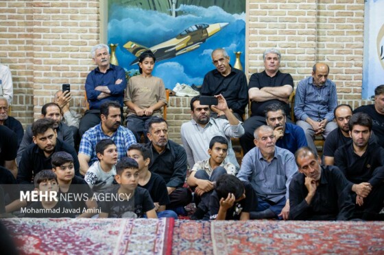 تعزیه‌خوانی دهه اول محرم در منزل شهید عباس بابایی