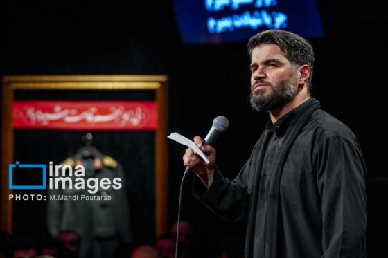 عزاداری شب هفتم محرم- هیأت «آیین حسینی»