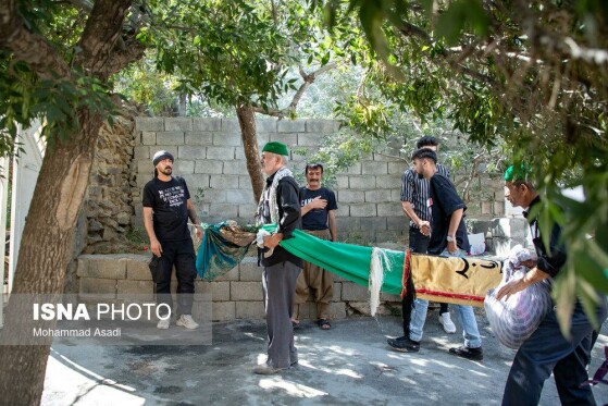 آیین سنتی علمگردانی در روستای تاریخی هزاوه