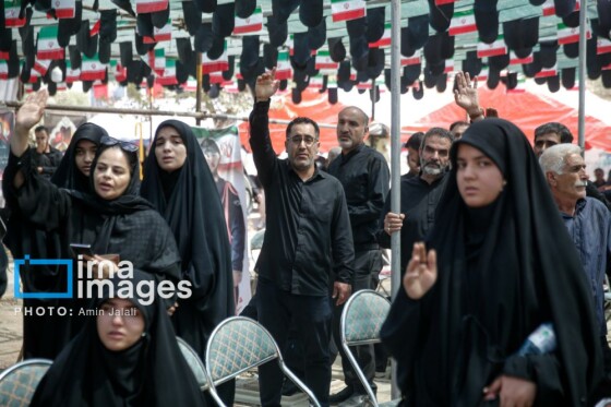 حضور جامعه ورزش بر مزار شهدای حمله رژیم صهیونیستی