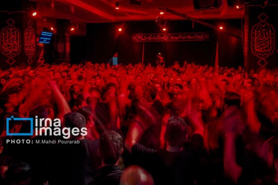 عزاداری شب هفتم محرم- هیأت «آیین حسینی»