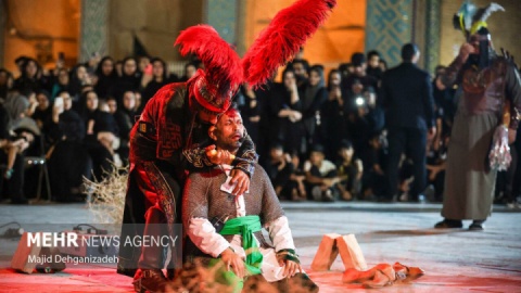 سوگواری عزاداران خاص حسین (ع) در یزد