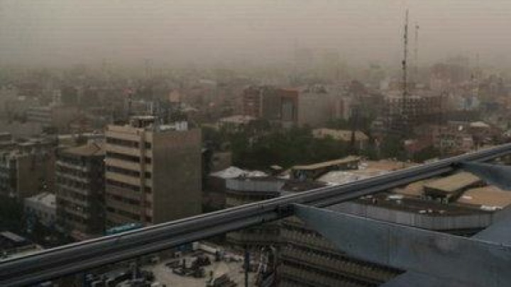 هشدار وزش باد شدید در تهران از امروز