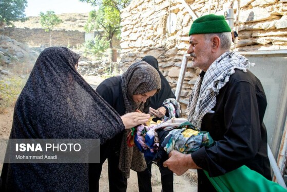 آیین سنتی علمگردانی در روستای تاریخی هزاوه