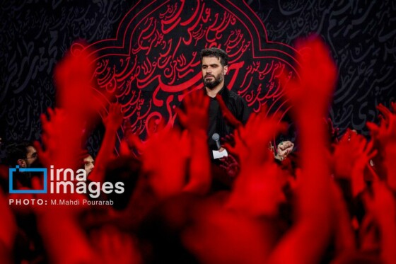 عزاداری شب هفتم محرم- هیأت «آیین حسینی»