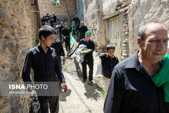 آیین سنتی علمگردانی در روستای تاریخی هزاوه