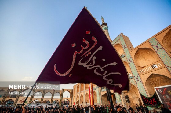 سوگواری عزاداران خاص حسین (ع) در یزد