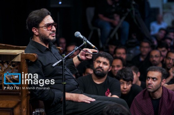 عزاداری شب هفتم محرم- هیأت «آیین حسینی»