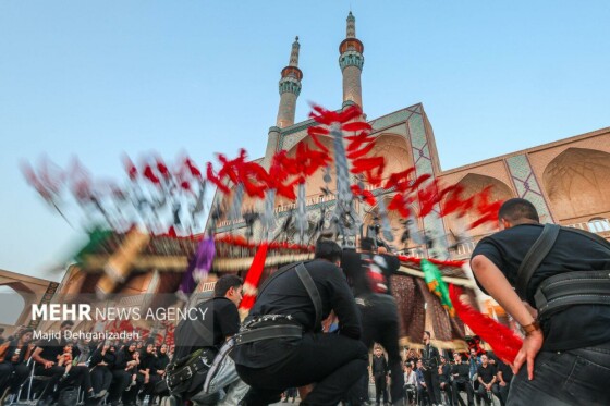سوگواری عزاداران خاص حسین (ع) در یزد