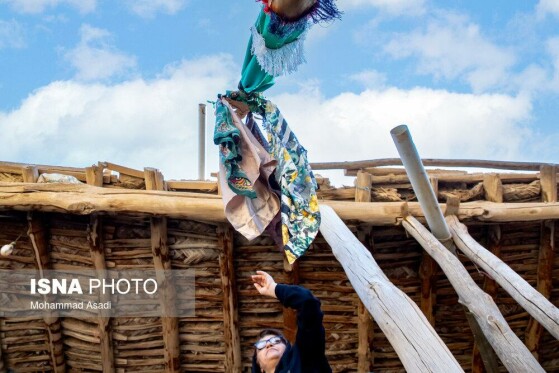 آیین سنتی علمگردانی در روستای تاریخی هزاوه