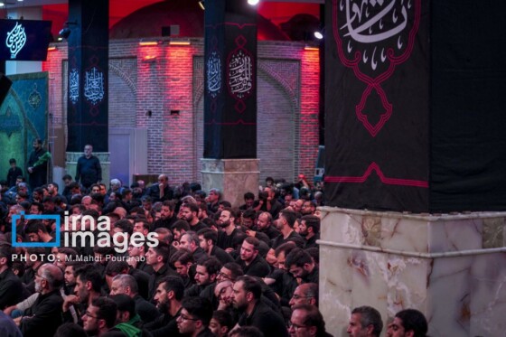 عزاداری شب هفتم محرم- هیأت «آیین حسینی»