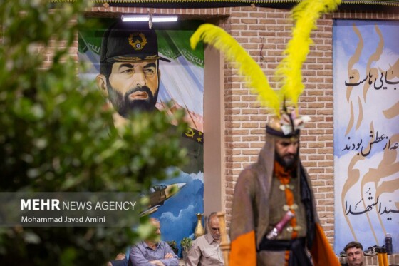 تعزیه‌خوانی دهه اول محرم در منزل شهید عباس بابایی