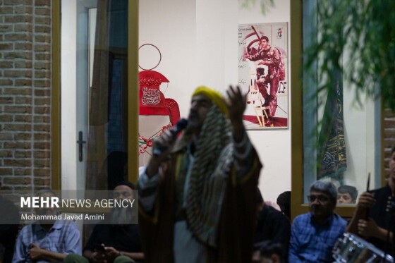 تعزیهخوانی دهه اول محرم در منزل شهید عباس باباییر