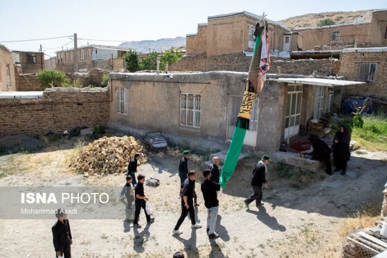 آیین سنتی علمگردانی در روستای تاریخی هزاوه