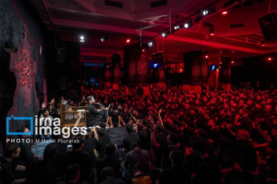 عزاداری شب هفتم محرم- هیأت «آیین حسینی»