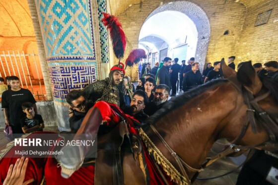 سوگواری عزاداران خاص حسین (ع) در یزد