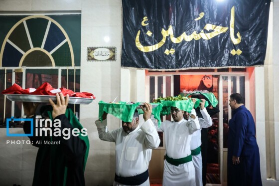 آیین سینی گردانی حضرت قاسم (ع)