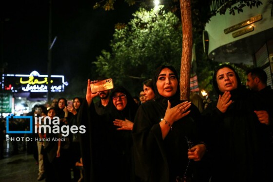 مشعل گردانی نجفی های مقیم قم