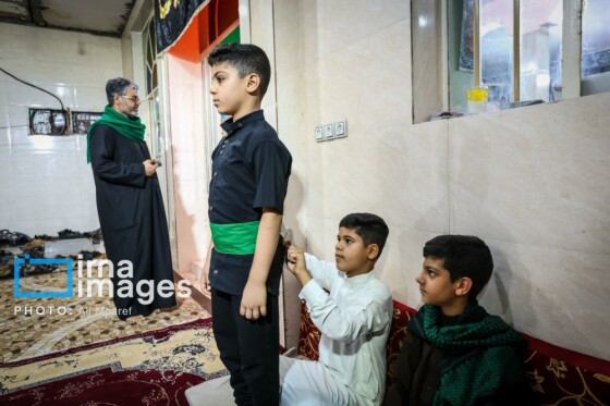 آیین سینی گردانی حضرت قاسم (ع)