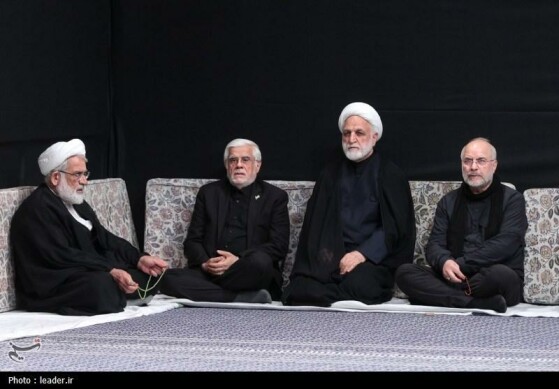 عزاداری شب هشتم محرم در حسینیه امام خمینی(ره)