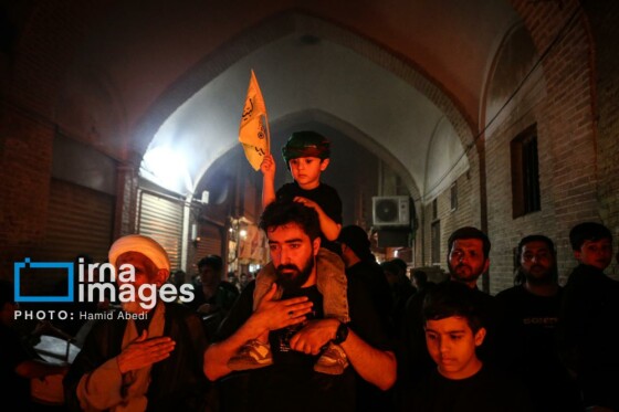 مشعل گردانی نجفی های مقیم قم