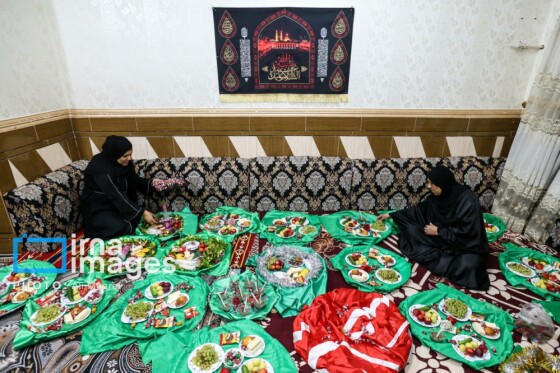 آیین سینی گردانی حضرت قاسم (ع)