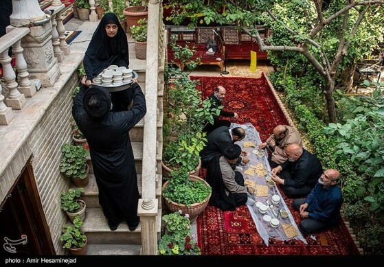 روضه خانگی منزل تاریخی طباطبائی در قم