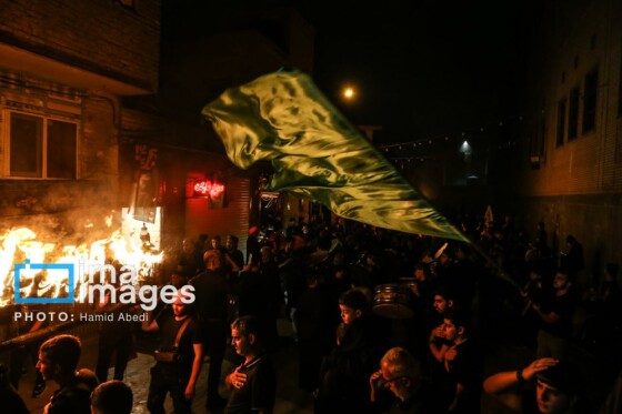 مشعل گردانی نجفی های مقیم قم