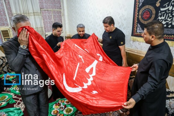 آیین سینی گردانی حضرت قاسم (ع)