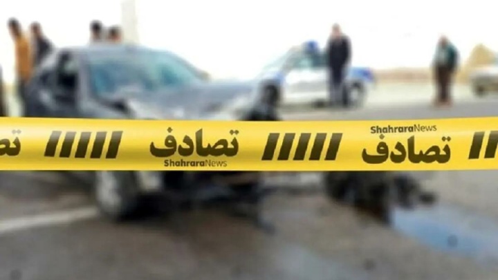 تصادف زنجیرهای در اتوبان تهران ساوه ۸ مصدوم برجای گذاشت