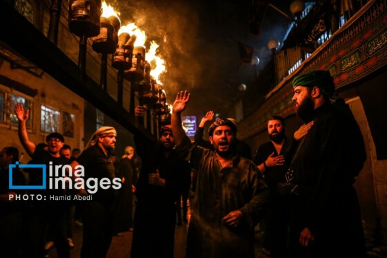 مشعل گردانی نجفی های مقیم قم