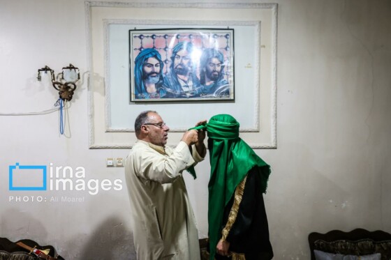 آیین سینی گردانی حضرت قاسم (ع)