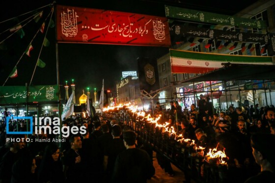 مشعل گردانی نجفی های مقیم قم