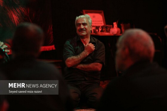 مراسم عزاداری شب هشتم محرم در امامزاده سید ناصرالدین(ع)