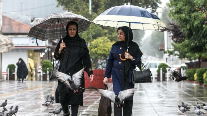 رگبار و رعد و برق در نوار شمالی کشور