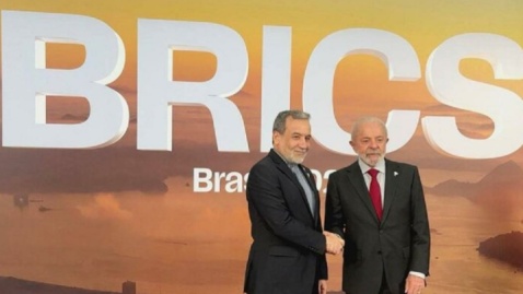 استقبال رئیس جمهور برزیل از عراقچی در ریودوژانیرو