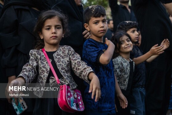 دسته عزاداری «یوم الزینب» در زنجان