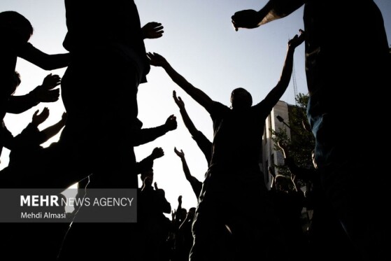 دسته عزاداری «یوم الزینب» در زنجان