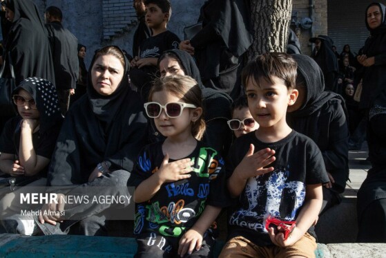 دسته عزاداری «یوم الزینب» در زنجان