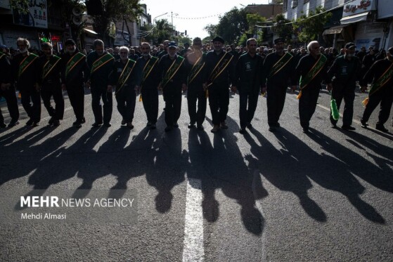 دسته عزاداری «یوم الزینب» در زنجان