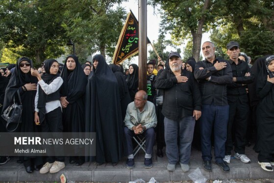 دسته عزاداری «یوم الزینب» در زنجان