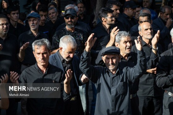 دسته عزاداری «یوم الزینب» در زنجان