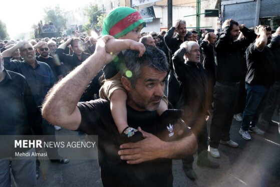 دسته عزاداری «یوم الزینب» در زنجان