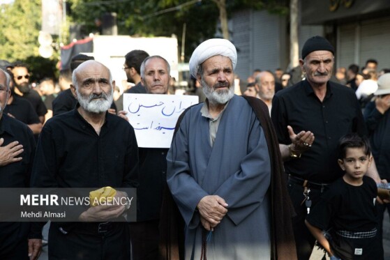 دسته عزاداری «یوم الزینب» در زنجان