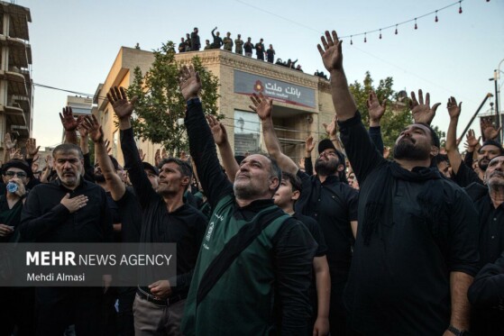 دسته عزاداری «یوم الزینب» در زنجان