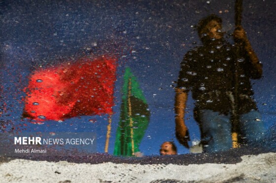 دسته عزاداری «یوم الزینب» در زنجان