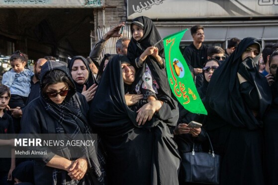 دسته عزاداری «یوم الزینب» در زنجان