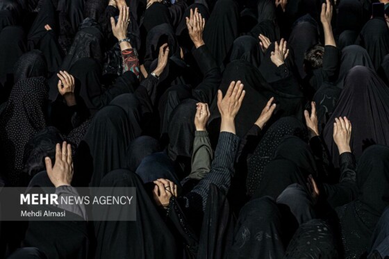 دسته عزاداری «یوم الزینب» در زنجان