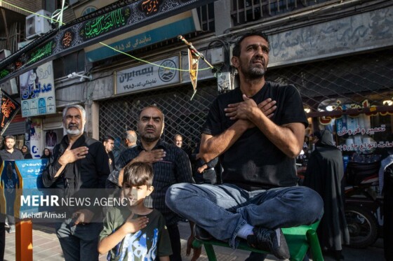 دسته عزاداری «یوم الزینب» در زنجان